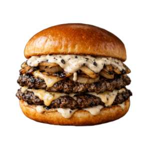 Black Garlic Butter Double Smash