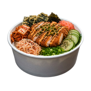 Crispy chicken bowl