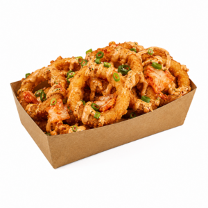 Kimchi Mayo Onion Rings
